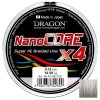 Šňůra DRAGON Nano Core X4 light grey 0,18mm 17,20kg