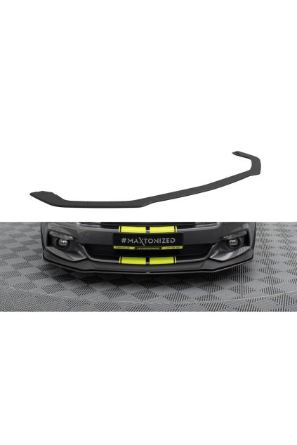 Maxton Design "Street Pro" spoiler pod přední nárazník pro Ford Mustang Mk6 GT, plast ABS bez povrchové úpravy