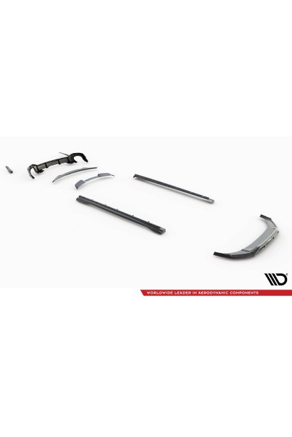 Maxton Design sada splitterů pro Audi RSQ8 Mk1, materiál pravý karbon