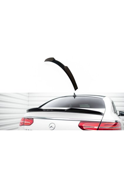 Maxton Design prodloužení spoileru 3d pro Mercedes GLE Coupe C292 AMG 43, Coupe C292 AMG-Line, černý lesklý plast ABS
