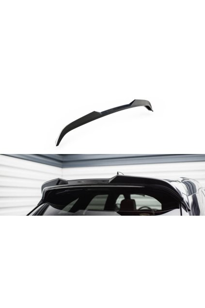 Maxton Design prodloužení spoileru 3d pro Land rover Range Rover Velar Mk1 /R-Dynamic, černý lesklý plast ABS