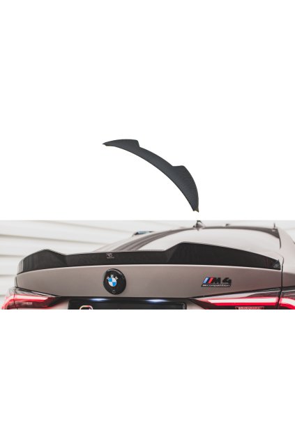 Maxton Design prodloužení víka kufru pro BMW M4 G82, pravý karbon