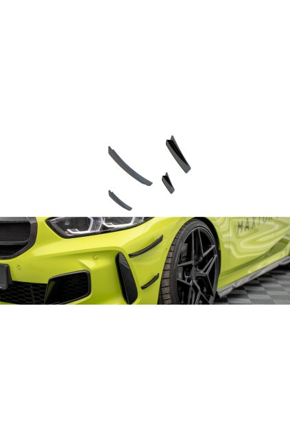 Maxton Design přítlačná křidélka předního nárazníku pro BMW řada 1 F40, materiál pravý karbon, M-Pack/M135i
