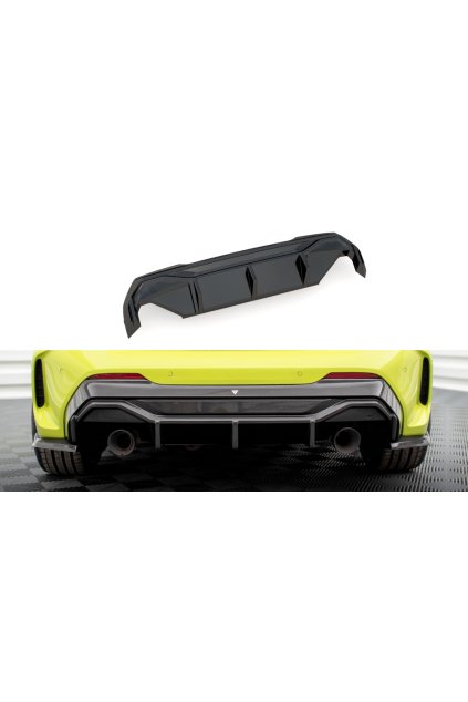 Maxton Design Carbon Division difuzor zadního nárazníku ver.2 pro BMW řada 1 F40, materiál pravý karbon, M-Pack/ M135i