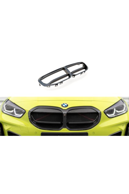 Maxton Design sportovní maska chladiče pro BMW řada 1 F40, karbon