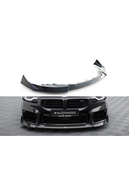 Maxton Design spoiler pod přední nárazník pro BMW M2 G87, materiál pravý karbon