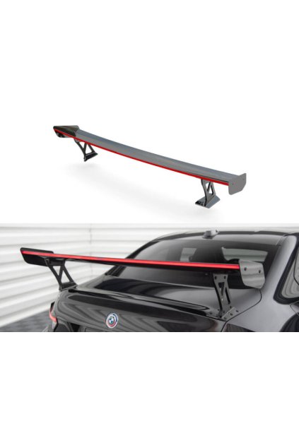 Maxton Design zadní křídlo s LED světlem pro BMW M2 G87, materiál pravý karbon