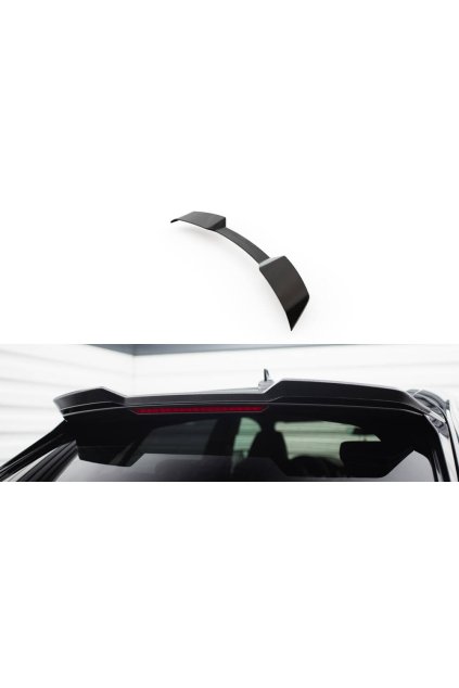 Maxton Design horní prodloužení víka kufru pro Audi RSQ8 Mk1, materiál pravý karbon