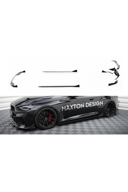Maxton Design sada splitterů pro BMW M2 G87, materiál pravý karbon