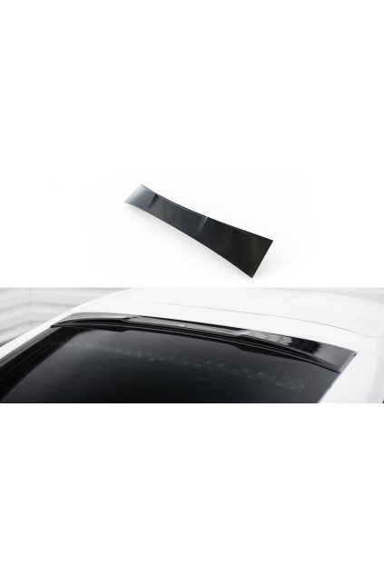Maxton Design patka na zadní okno pro Chevrolet Corvette C7, černý lesklý plast ABS