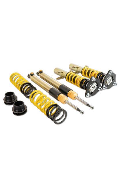 Výškově stavitelný podvozek ST Suspensions ST XTA plus 3 s 3-cestně nastavitelnou tuhostí a unibaly pro Subaru Brz 06/2012-07/2020 max zatížení PN do 876 kg, Baggsy-Edition