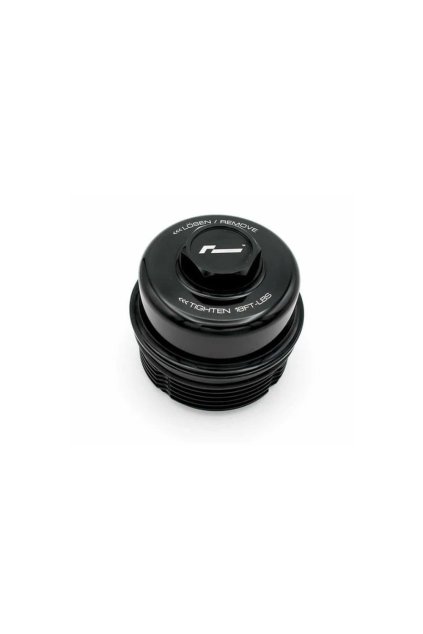 Racingline kovové pouzdro olejového filtru pro vozy Audi platformy B9 s motory 2.9 V6 a 3.0 V6