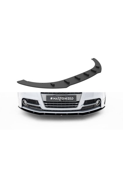 Maxton Design "Street Pro" spoiler pod přední nárazník pro Audi TT 8J Facelift, plast ABS bez povrchové úpravy, S-Line