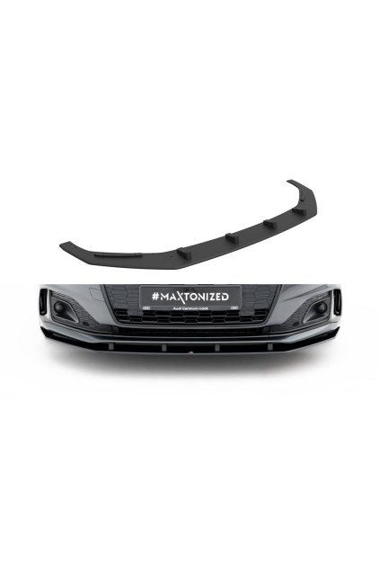 Maxton Design "Street Pro" spoiler pod přední nárazník pro Audi A5 F5 Facelift, plast ABS bez povrchové úpravy, Sportback/Coupe
