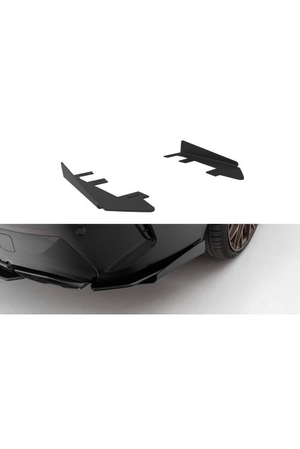 Maxton Design křidélka bočních difuzorů zadního nárazníku pro BMW řada 4 G22/M440i, G23, Coupe / M440i Cabrio