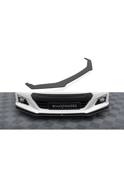 Maxton Design "Street Pro" spoiler pod přední nárazník pro Subaru BRZ Mk1, plast ABS bez povrchové úpravy
