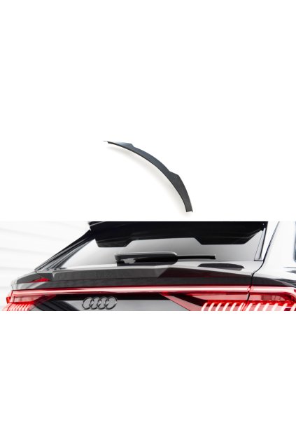 Maxton Design prodloužení víka kufru pro Audi RSQ8 Mk1, materiál pravý karbon