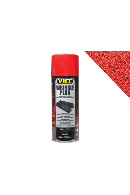 VHT Wrinkle Plus barva s výraznou texturou, barva: červená