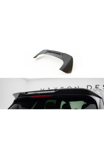 Maxton Design prodloužení víka kufru pro BMW X5 G05 Facelift, materiál pravý karbon, M-Pack