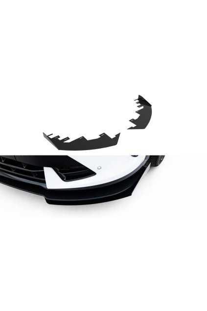 Maxton Design rohové spoilery pod přední nárazník pro Cupra Formentor Mk1 Facelift, plast ABS bez povrchové úpravy