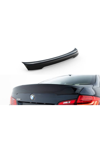 Maxton Design prodloužení víka kufru CSL look pro BMW řada 5 F10- F11, plast ABS bez povrchové úpravy, Sedan, vč. Facelift