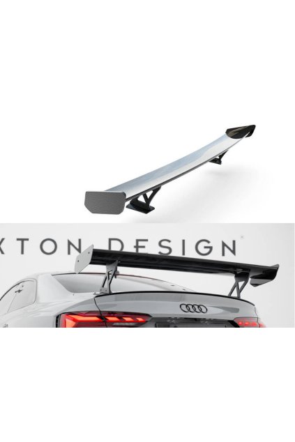 maxton design carbon division zadni kridlo v2 pro audi rs5 f5 f5 fl pravy karbon coupe