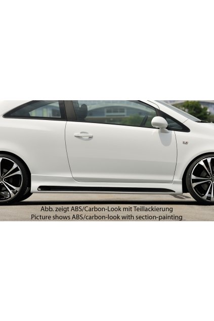 rieger tuning k 00099330 opel corsa d 1