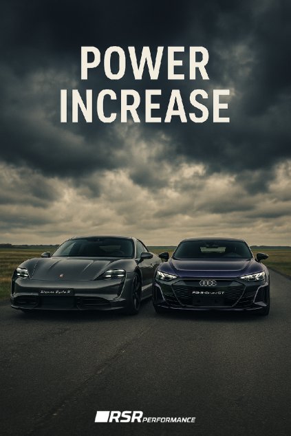 taycan audi rsr performance bottom centered white fixed