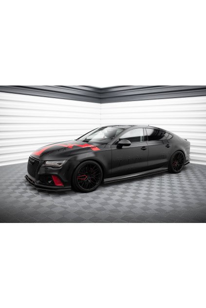maxton design aua7c7rs7lookcnc sd1brb audi s7 rs7 rs7 look c7 2010 2014 a7 2