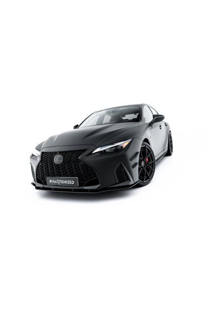 maxton design leis3f2500cnc fd1brb lexus mk3 facelift 2020 is 500 is 1