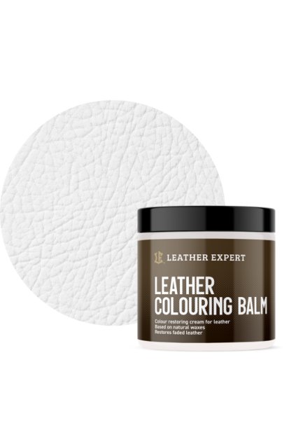 white brown leather expert balm ze skora