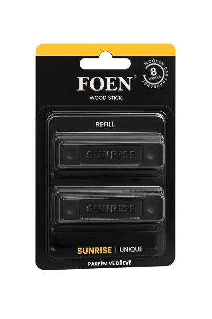 Foen Wood Stick SUNRISE UNIQUE CZ refill BT