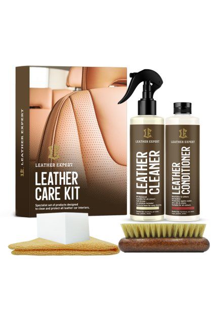 1. Leather Expert Care Kit 2x250ml z akcesoriami