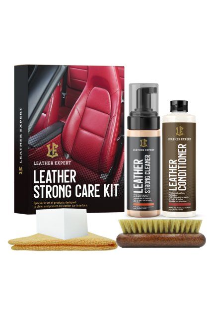 1 Leather Strong Care Kit with accesories