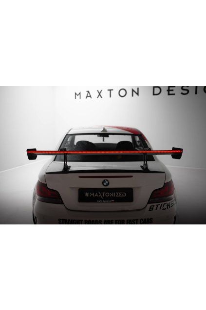 maxton design cf bm 1 82 m wing5 upp 245 p led bmw e81 e82 e87 e88 seria 1 1