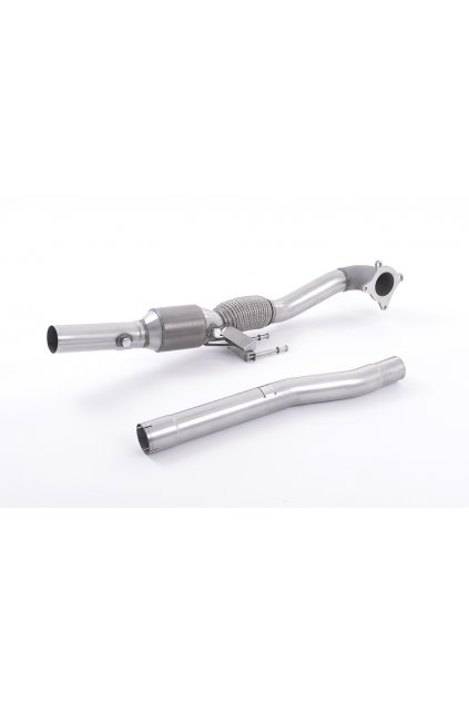 Audi A3 2.0T FSI 2WD 3 door 2003 - 2012 Cast Downpipe with HJS High Flow Sports Cat - SSXAU200