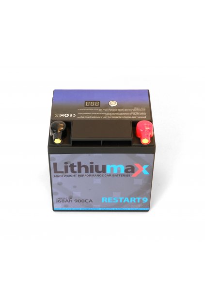 Lithiumax RESTART 9 lehká autobaterie 3,3kg