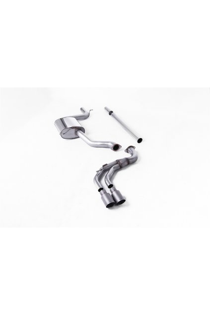 Volkswagen Golf Mk7.5 1.5TSI Evo GT & R-Line (Both GPF/OPF & Non GPF/OPF Models) 2017-2021 Cat-back Exhaust - Non-Resonated Burnt Titanium Trims (GTD Valance) Volkswagen Golf Mk7.5 1.5TSI Evo GT & R-Line (Both GPF/OPF & Non GPF/OPF Models) 2017-2021 Cat-back Exhaust - Non-Resonated Burnt Titanium Trims (GTD Valance)