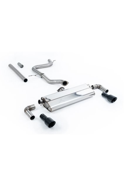 Volkswagen Golf Mk7.5 1.5TSI Evo GT & R-Line (Both GPF/OPF & Non GPF/OPF Models) 2017-2021 Cat-back Exhaust - Non-Resonated Burnt Titanium Trims (GTD Valance) Volkswagen Golf Mk7.5 1.5TSI Evo GT & R-Line (Both GPF/OPF & Non GPF/OPF Models) 2017-2021 Cat-back Exhaust - Non-Resonated Burnt Titanium Trims (GTD Valance)
