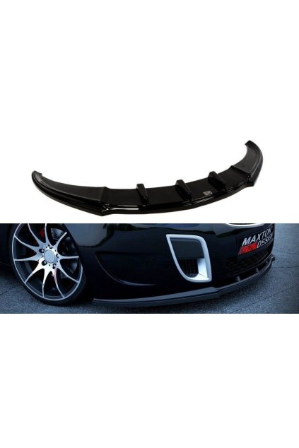 Maxton Design spoiler pod přední nárazník pro Opel Insignia OPC Mk1, černý lesklý plast ABS, předfacelift