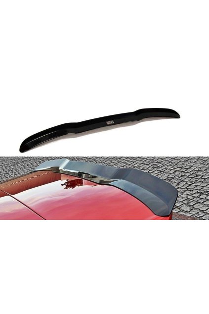 Maxton Design prodloužení spoileru pro Audi A3, S3 8V, 8V FL, černý lesklý plast ABS