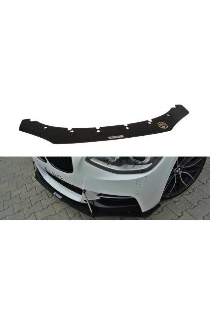 Maxton Design "Racing" spoiler pod přední nárazník pro BMW řada 1 F20- F21, plast ABS bez povrchové úpravy
