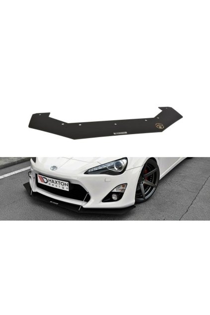 Maxton Design "Racing" spoiler pod přední nárazník pro Toyota GT86, plast ABS bez povrchové úpravy, RB-Design