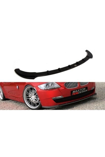 Maxton Design spoiler pod přední nárazník pro BMW Z4 E85/86FL, plast ABS bez povrchové úpravy, s žebrováním