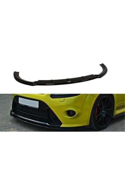 Maxton Design spoiler pod přední nárazník ver.2 pro Ford Focus RS Mk2, plast ABS bez povrchové úpravy