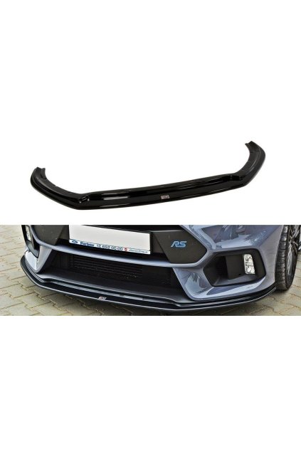 Maxton Design spoiler pod přední nárazník ver.3 pro Ford Focus RS Mk3, plast ABS bez povrchové úpravy