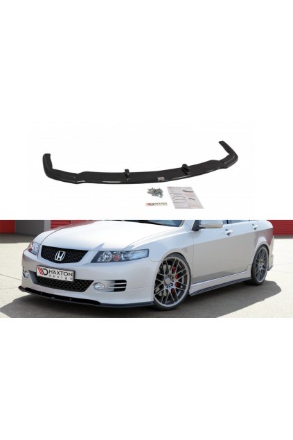 Maxton Design spoiler pod přední nárazník pro Honda Accord Mk7 Type-S, plast ABS bez povrchové úpravy
