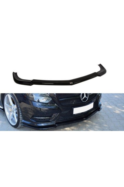 Maxton Design spoiler pod přední nárazník pro Mercedes CLS C 218/AMG-Line, plast ABS bez povrchové úpravy