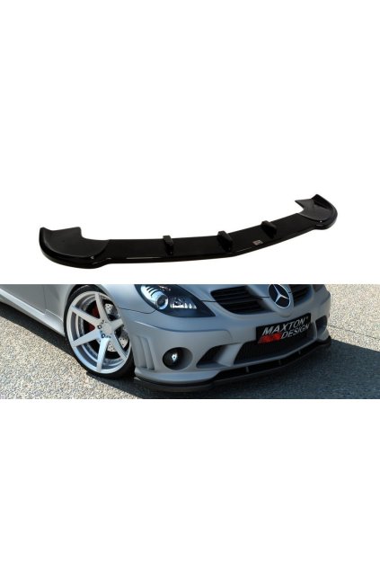 Maxton Design spoiler pod přední nárazník pro Mercedes SLK R 171, plast ABS bez povrchové úpravy, pod nárazník (ME-SLK-R171-AMG204-F1)