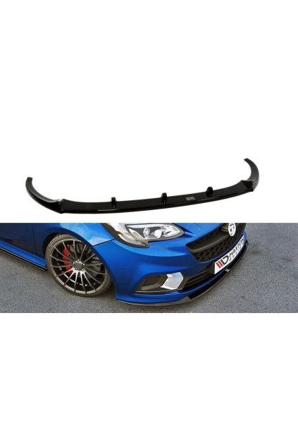 Maxton Design spoiler pod přední nárazník pro Opel Corsa OPC E (Mk5), plast ABS bez povrchové úpravy, Nurburg